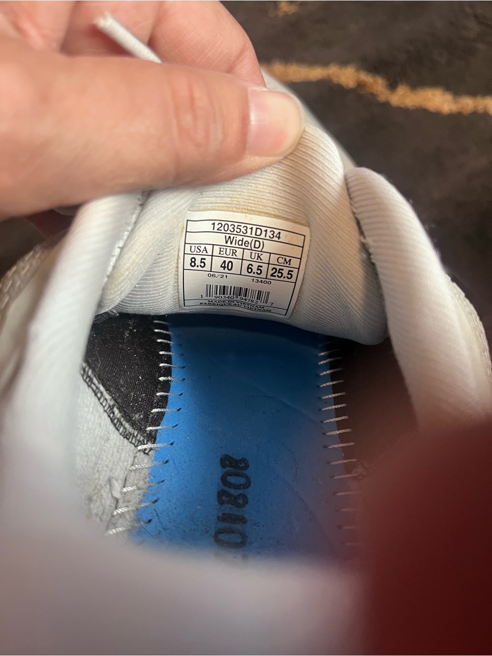 BROOKS - ADRENALINE GTS 22 WHITE/OYSTER/PRIMER GREY - Picture 4 of 5